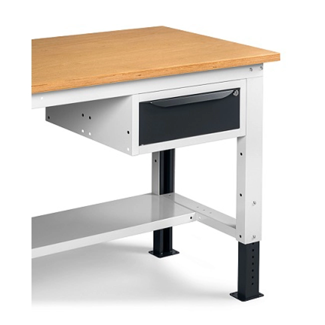 Vendita online Banco Work Up 1501 piano Multiplex mm.1500x750x732/1107H - Grigio RAL7035+RAL7016